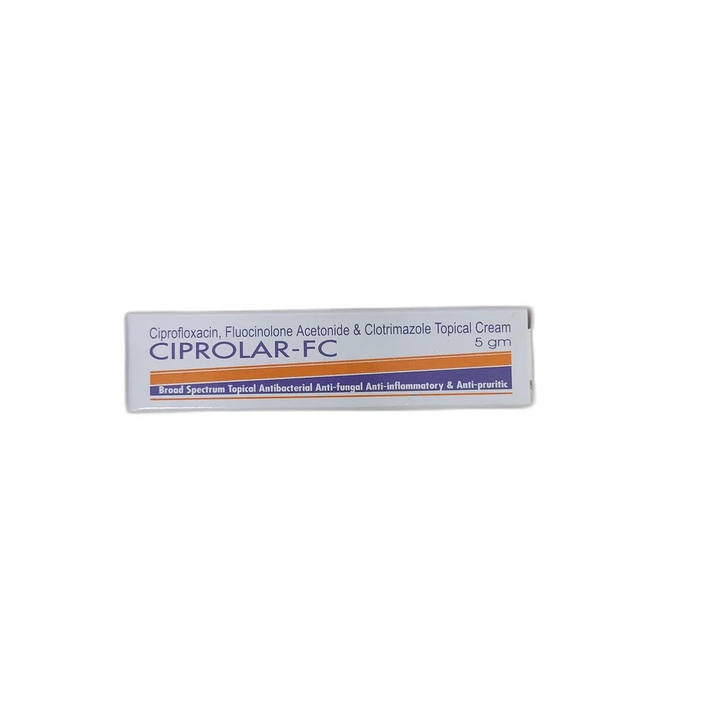 CIPROLAR-FC 0.5% / 0.025% / 1% (5 g tube) - Depot de Pharmacie B Rotha