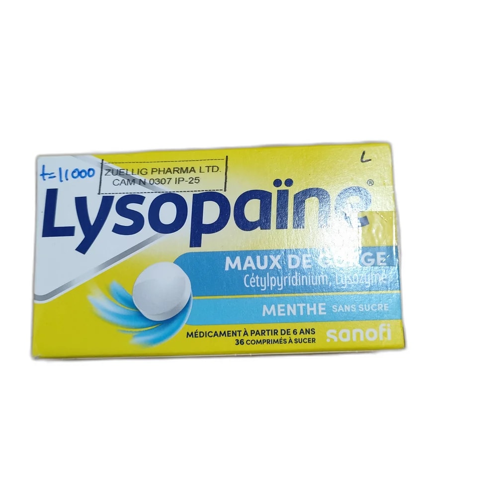Lysopaine 1.5 mg / 520000 FIP-Units - Reachvong Pharmacy