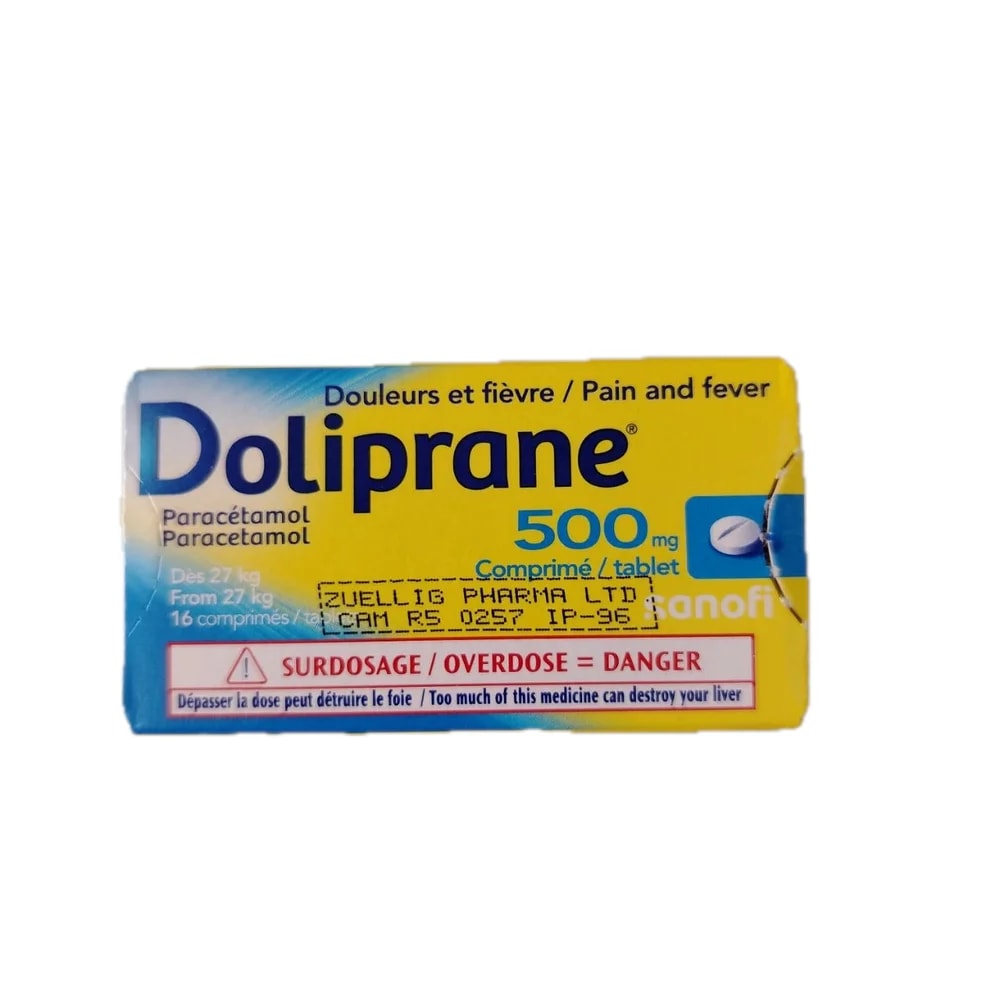 Doliprane 500 mg (tablet) - Reach Srey
