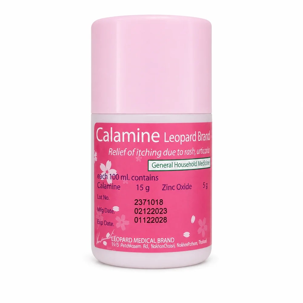 Calamine Leopard Brand Calamine 15 g/100 ml and zinc oxide - Kim Yi