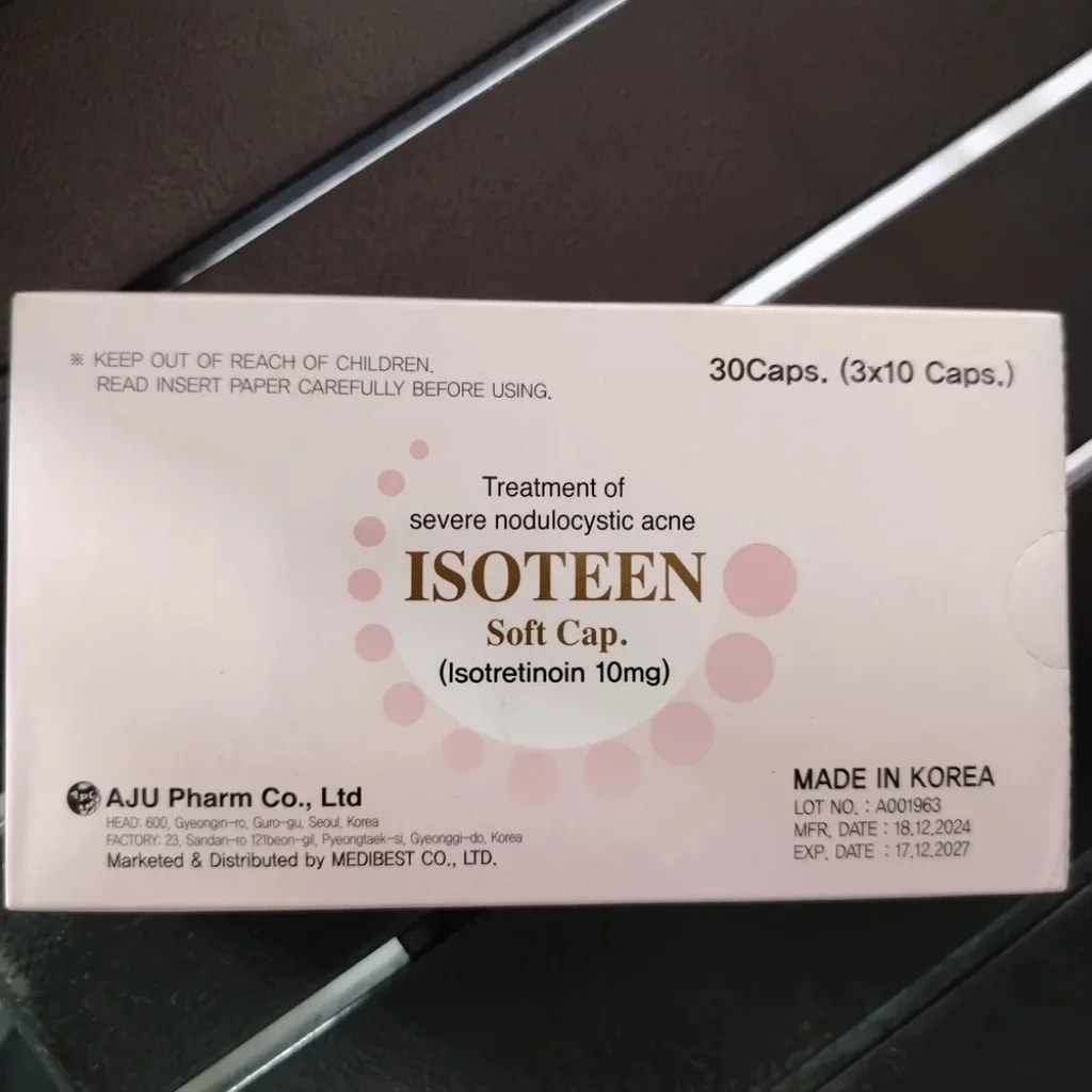 Isoteen 10 mg - CHEANIMUL PHARMACY