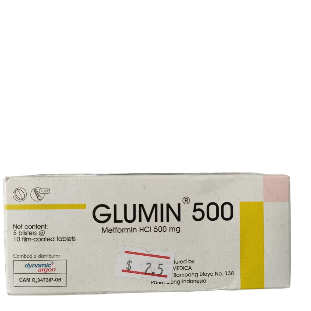 Glumin 500 500 mg - PHARMACY PONLEU AOSOT