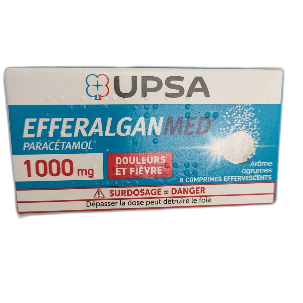 EfferalganMed 1000 mg 1000 mg - Depot De Pharmacie "A" Kim Houy