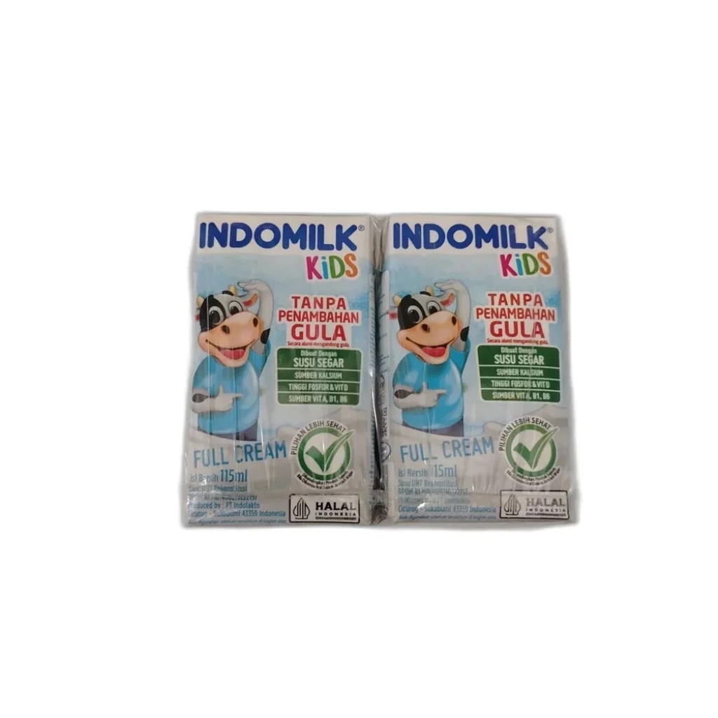 Indomilk Kids (No Added Sugar, Full Cream, 115 mL) 115 mL - PHARMACIE RATANAK
