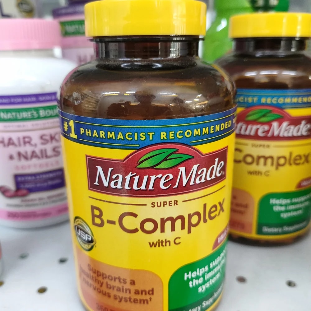 Nature Made Super B-Complex with Vitamin C 1 tablet daily - Depot De Pharmacie "A" Kim Houy