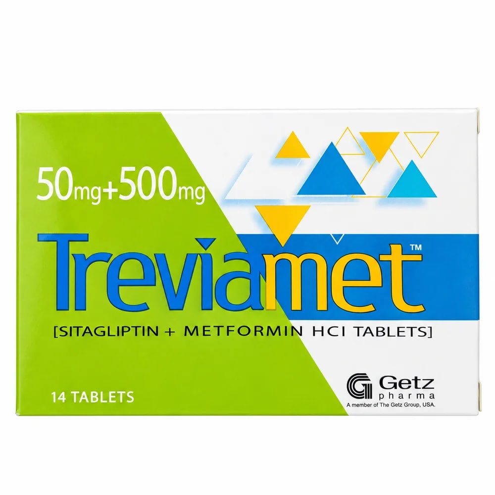 Treviamet 50 mg + 500 mg - Pharmacy Krech hong
