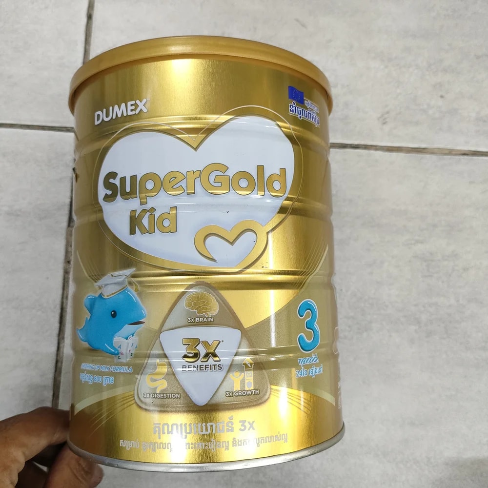 Dumex Super Gold Kid Stage 3 growing-up formula - Depot De Pharmacie "A" Kim Houy