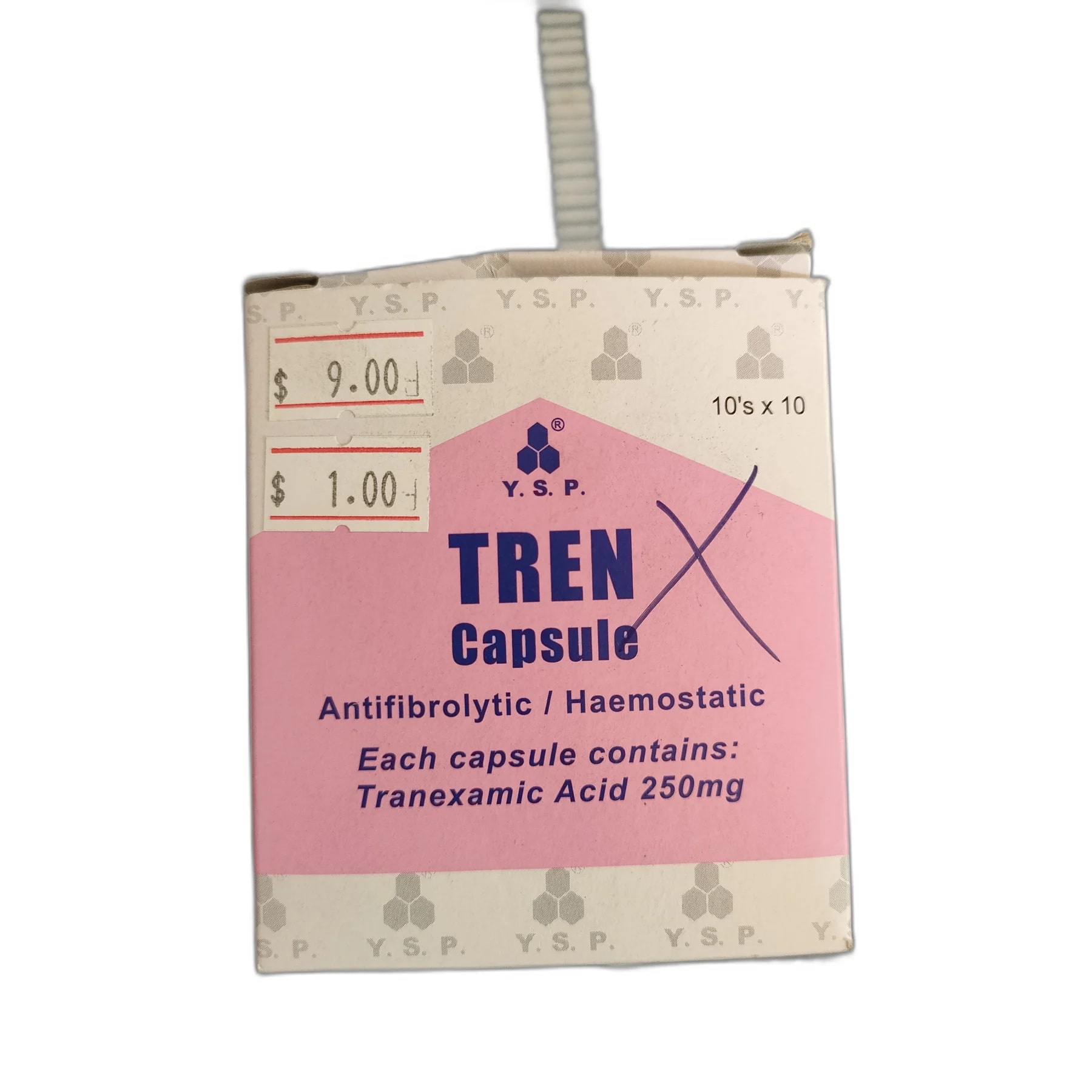 Y.S.P. TREN Capsules 250 mg - PRONETH PHARMA PHARMACY