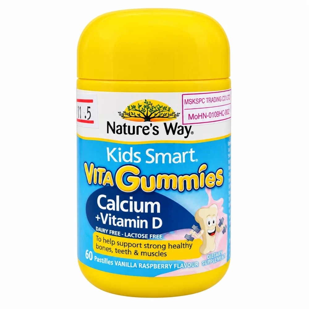 Nature's Way Kids Smart Vita Gummies Calcium + Vitamin D - Pharmacy Krech hong