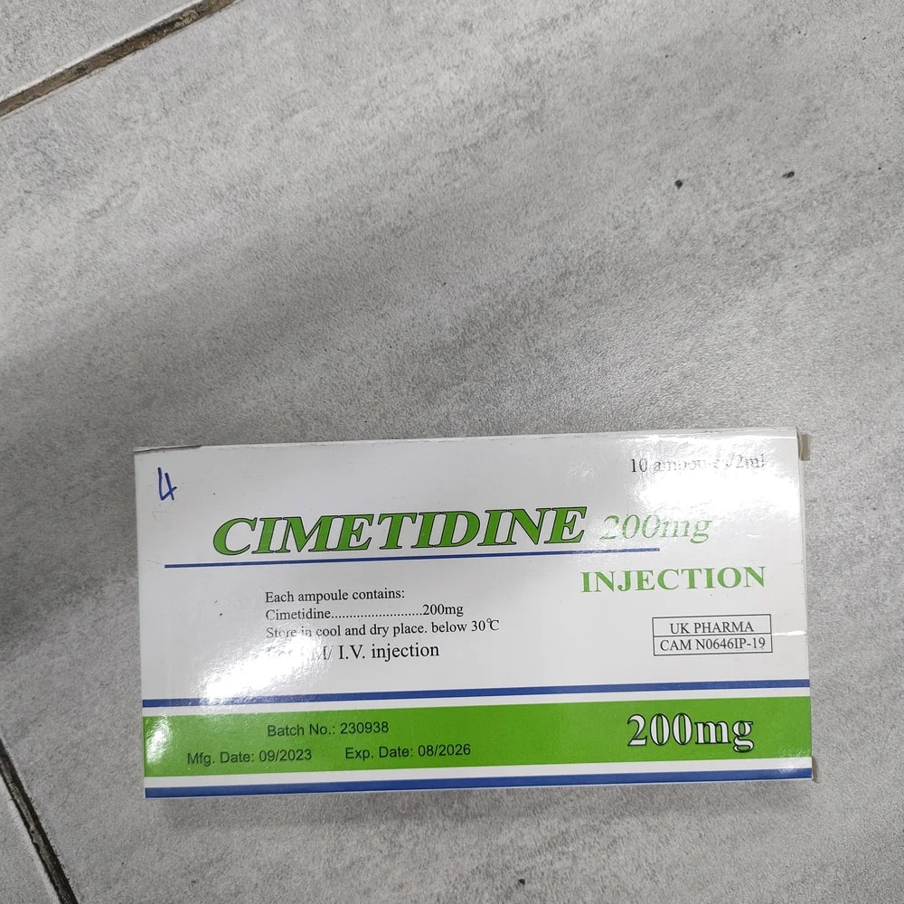 Cimetidine Injection 200 mg / 2 ml - Depot De Pharmacie "A" Kim Houy