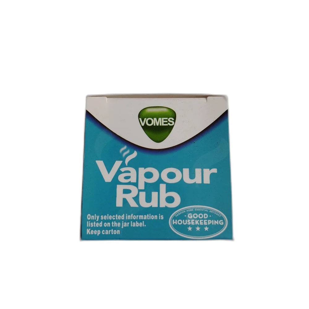 Vomes Vapour Rub Camphor 4.8%, Eucalyptus oil 1.2%, Menthol 2.6% - PHARMACIE RATANAK