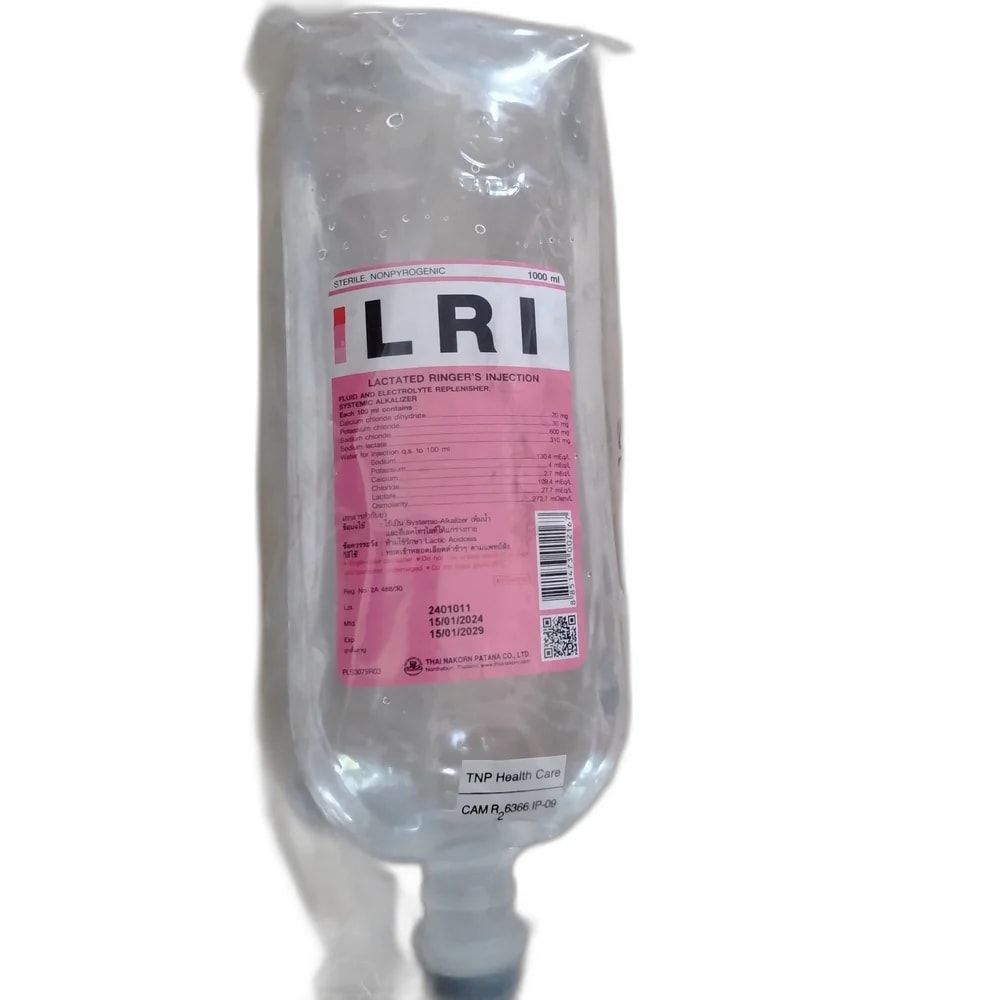 LRI Lactated Ringer's Injection 1000 ml - Oudom Puthik Pharmacy