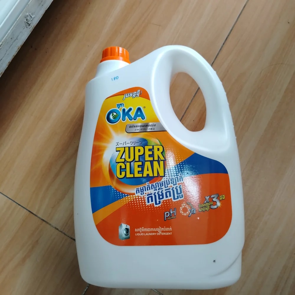 OKA Zuper Clean Liquid laundry detergent, 3,000 mL - Reachiny Pharmacy