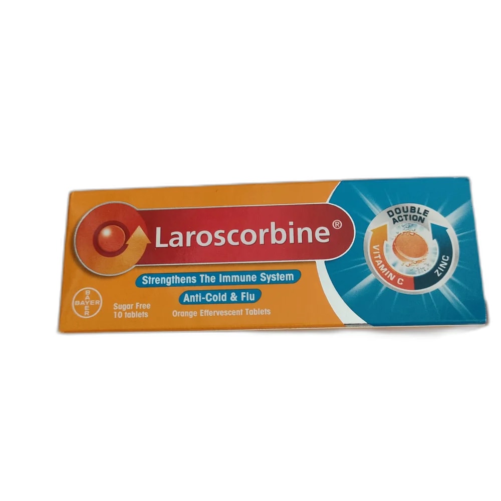 Laroscorbine Double Action 1000 mg / 10 mg - PHARMACY PONLEU AOSOT