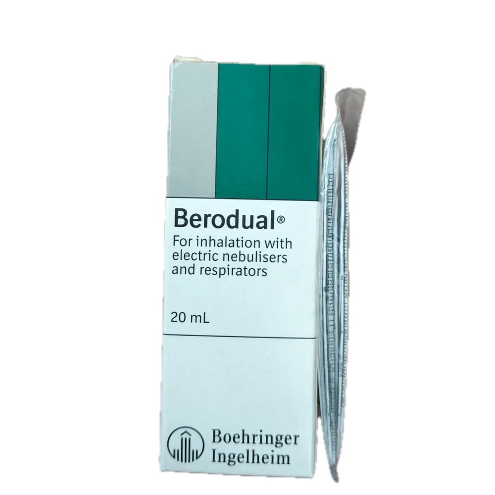 Berodual 0.25 mg/ml / 0.5 mg/ml (20 ml) - Morhachun Pharmacies