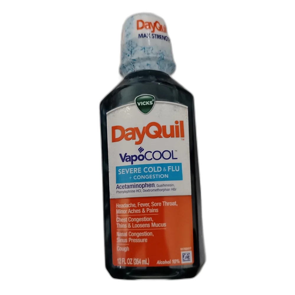 Vicks DayQuil VapoCOOL Severe Cold & Flu + Congestion - DHOU CARE PHARMACY