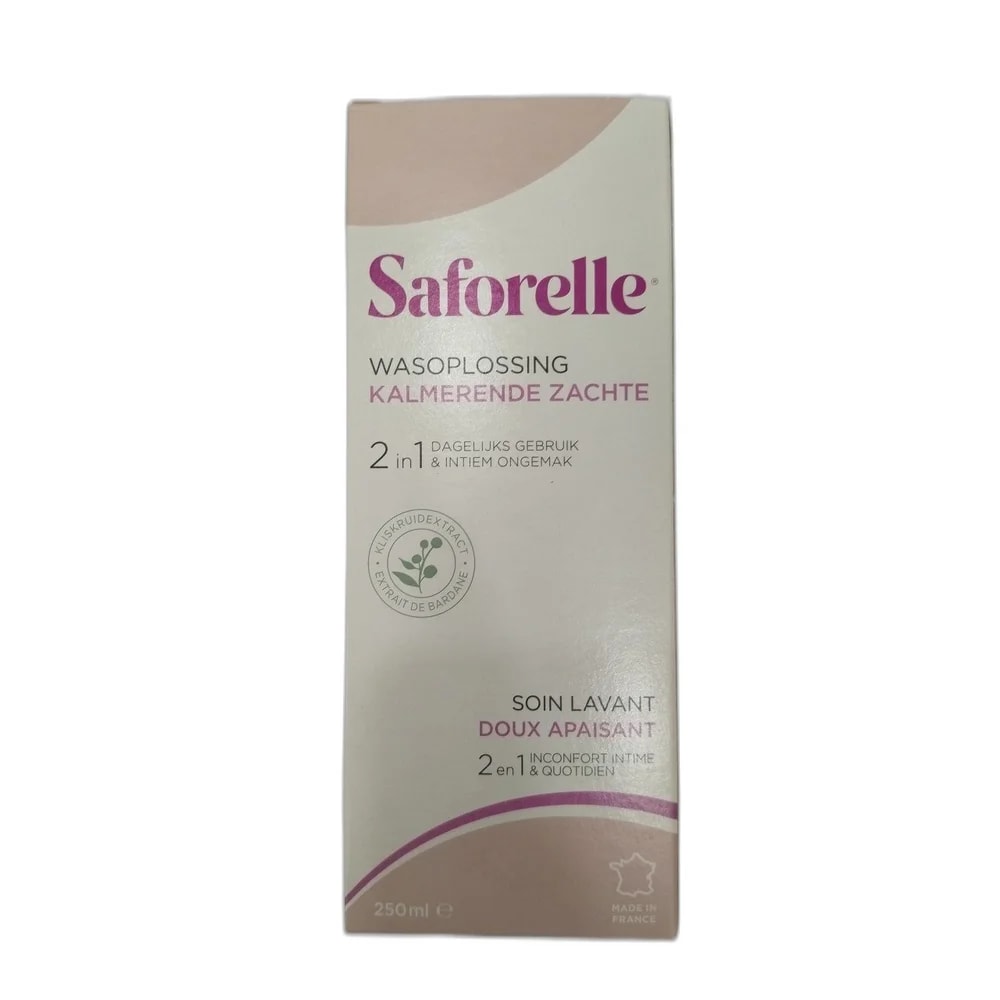 Saforelle Gentle Soothing Cleansing Care 250 ml - ឱសថស្ថាន សុខលាភ