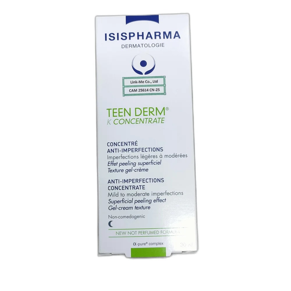Isispharma Teen Derm K Concentrate 30 ml - Depot de Pharmacie B Rotha