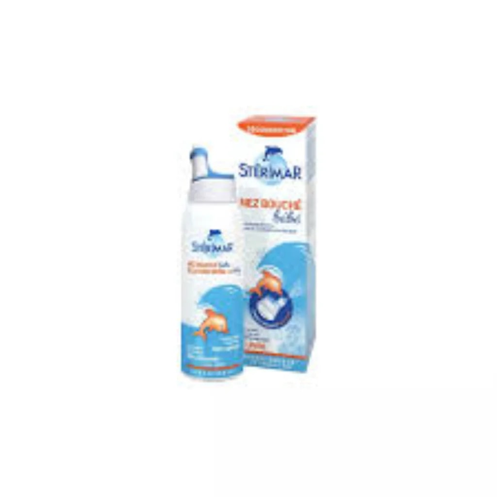 Sterimar Nez Bouche Bebe (Blocked Nose Baby) Hypertonic sea water enriched with copper salts (sea salt + sodium copper-manganese sulfate) - Depot De Pharmacie "A" Kim Houy