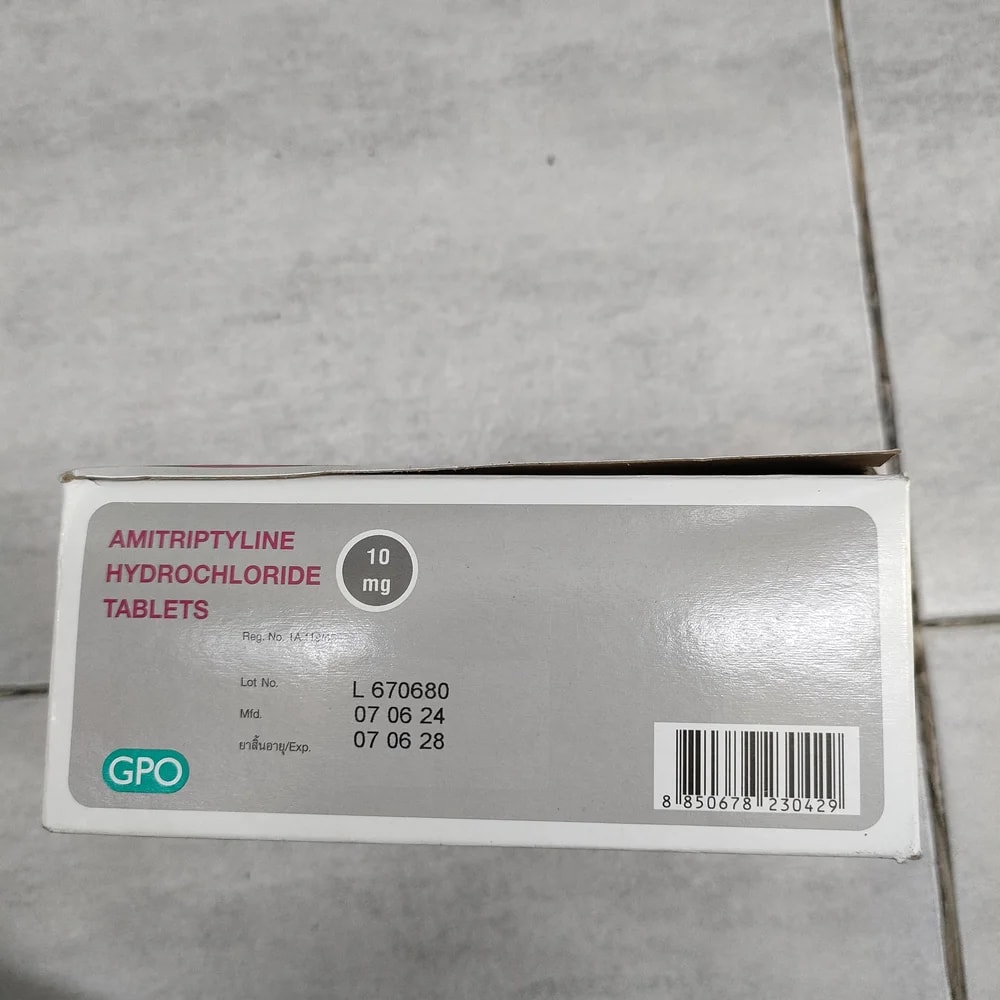 Amitriptyline Hydrochloride GPO 10mg 10 mg - Depot De Pharmacie "A" Kim Houy