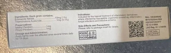 Clotrimazole Cream Clotrimazole 10mg (1%) -  ឱសថស្ថាន សិរីសួស្ដី105K
