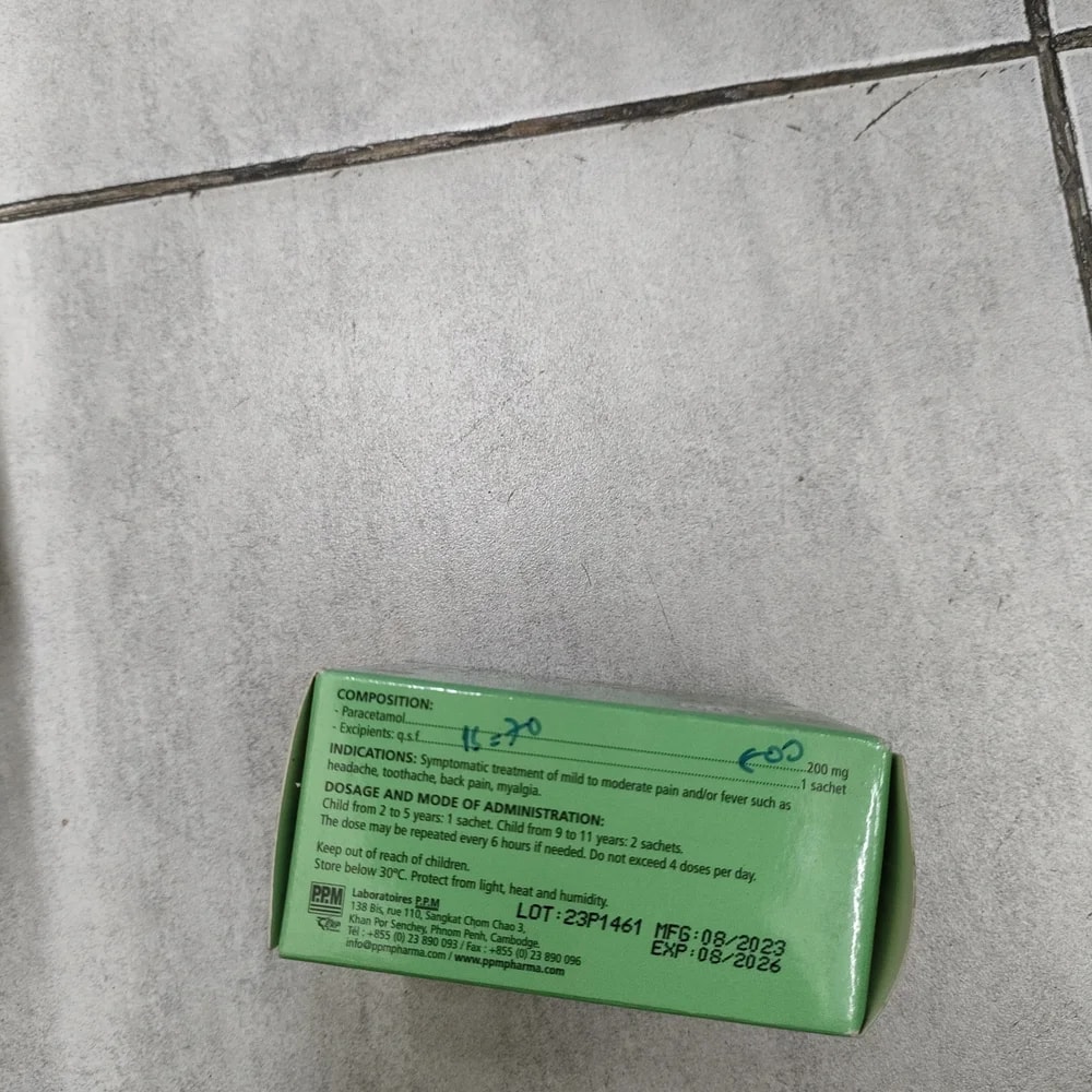 Cefa P.P.M 125 mg - Depot De Pharmacie "A" Kim Houy