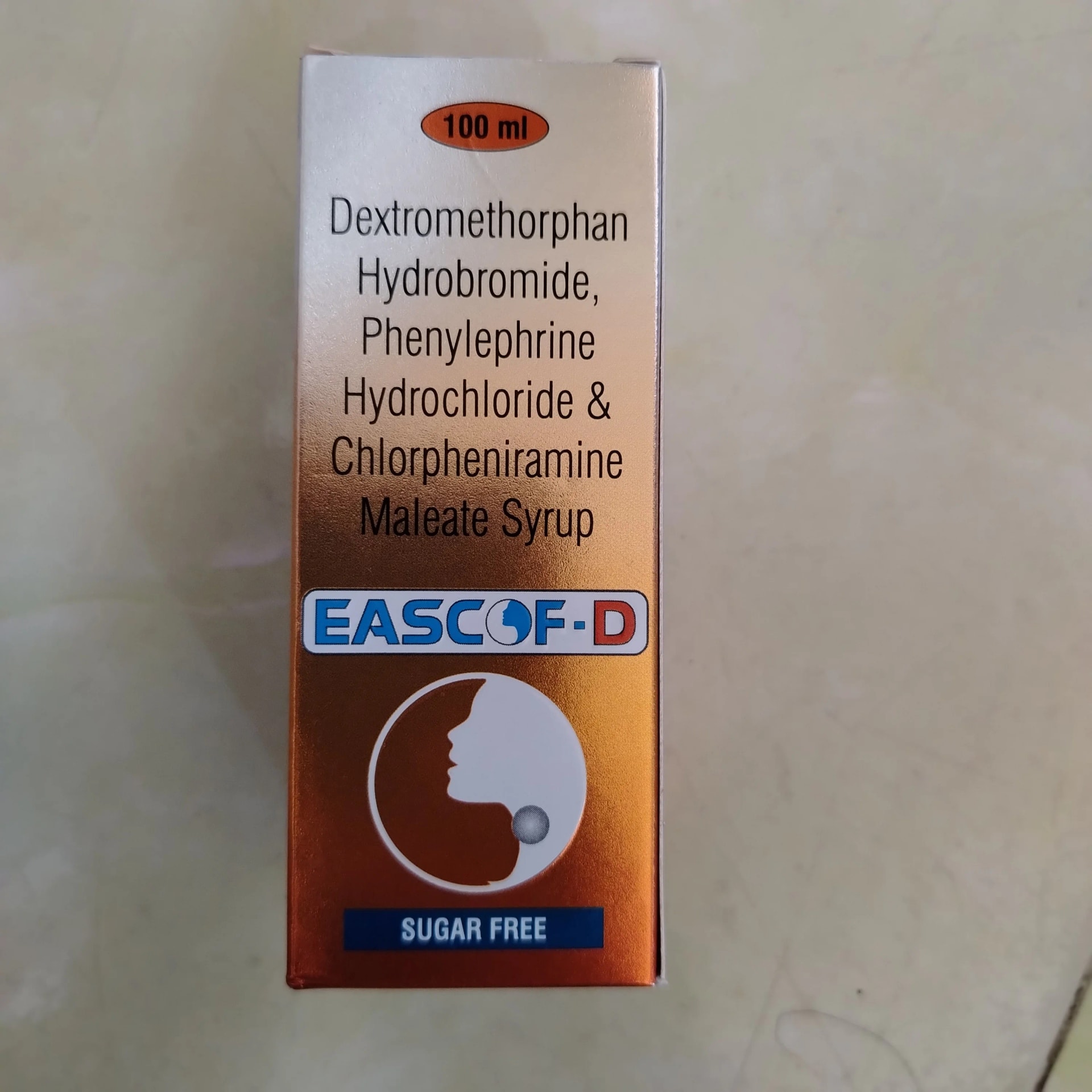 Eascof-D 10 mg / 5 mg / 2 mg per 5 ml - Phal Cham Rouen