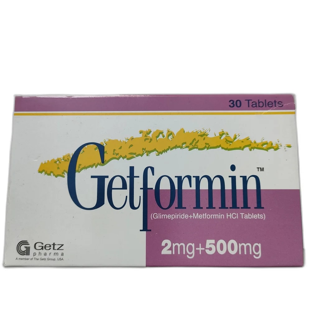 Getformin 2 mg / 500 mg - PHARMACIE PORNLEU PICH