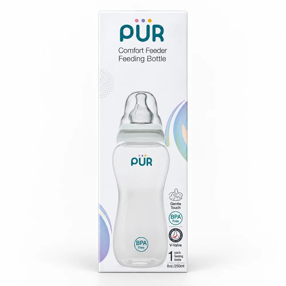 PŪR Comfort Feeder Feeding Bottle 250 mL - PHARMCY ARUN REAS
