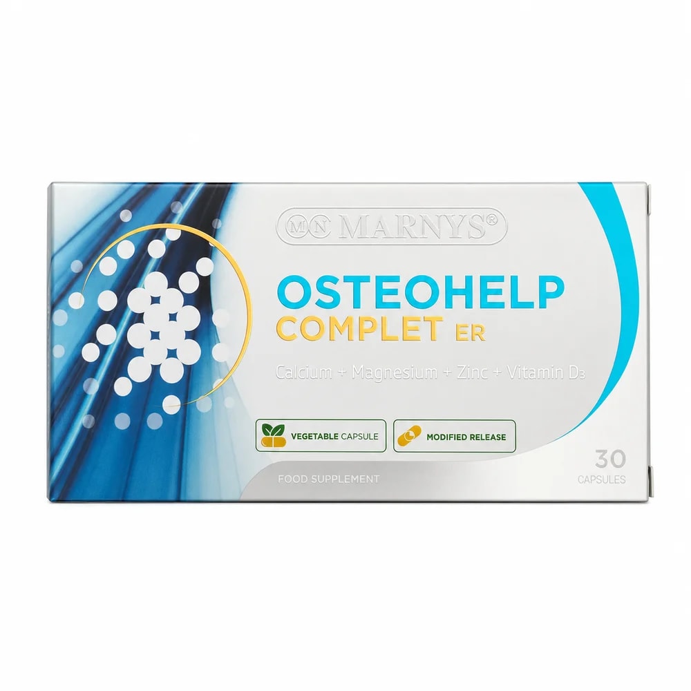 Osteohelp Completer Calcium 800 mg + magnesium 300 mg + zinc 10 mg + vitamin D3 10 µg per 3 capsules - Preah Chan Tep Pharmacy