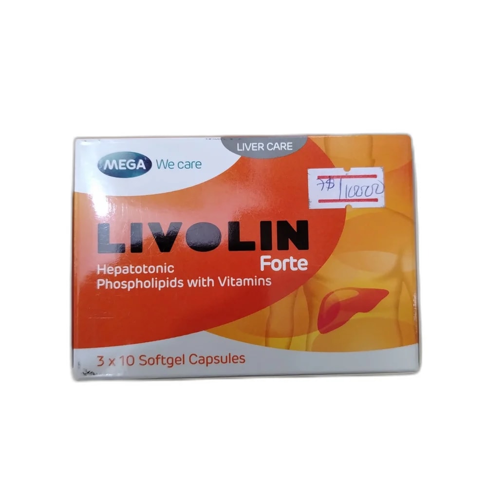 Livolin Forte 300 mg essential phospholipids per capsule - PHARMACIE LA BELLE PHARMA 