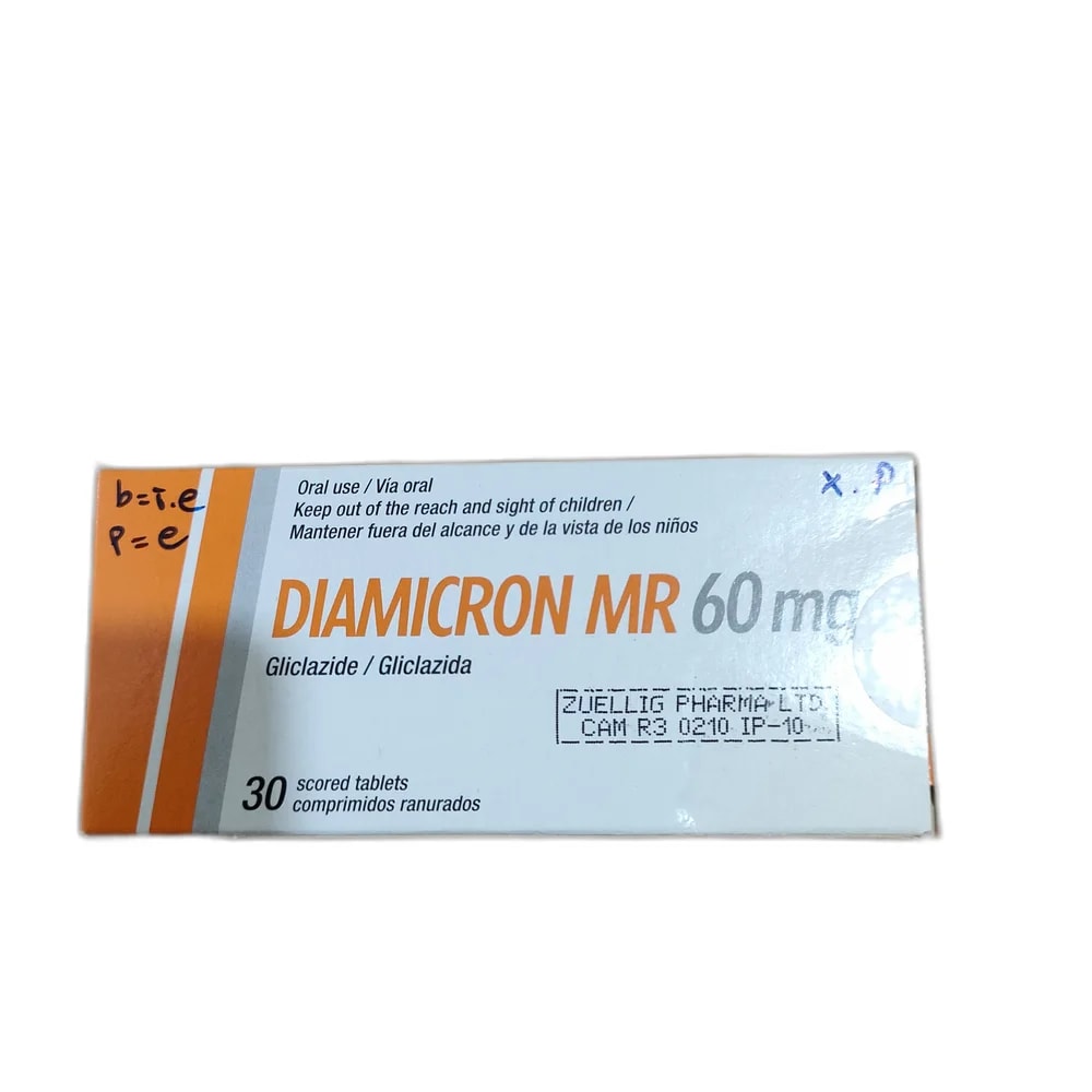 Diamicron MR 60mg 60 mg - Reachvong Pharmacy