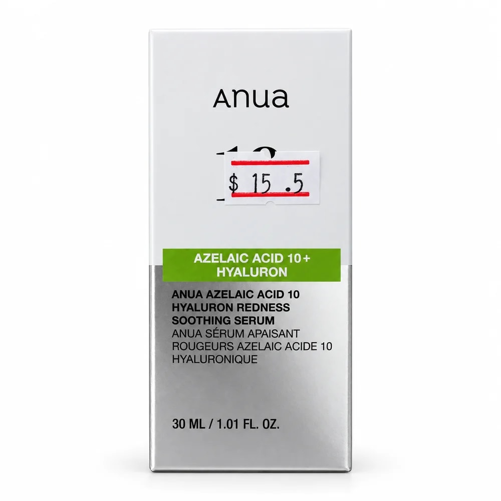 Anua Azelaic Acid 10 + Hyaluron Redness Soothing Serum 30 ml; azelaic acid 10% - Pharmacy Krech hong