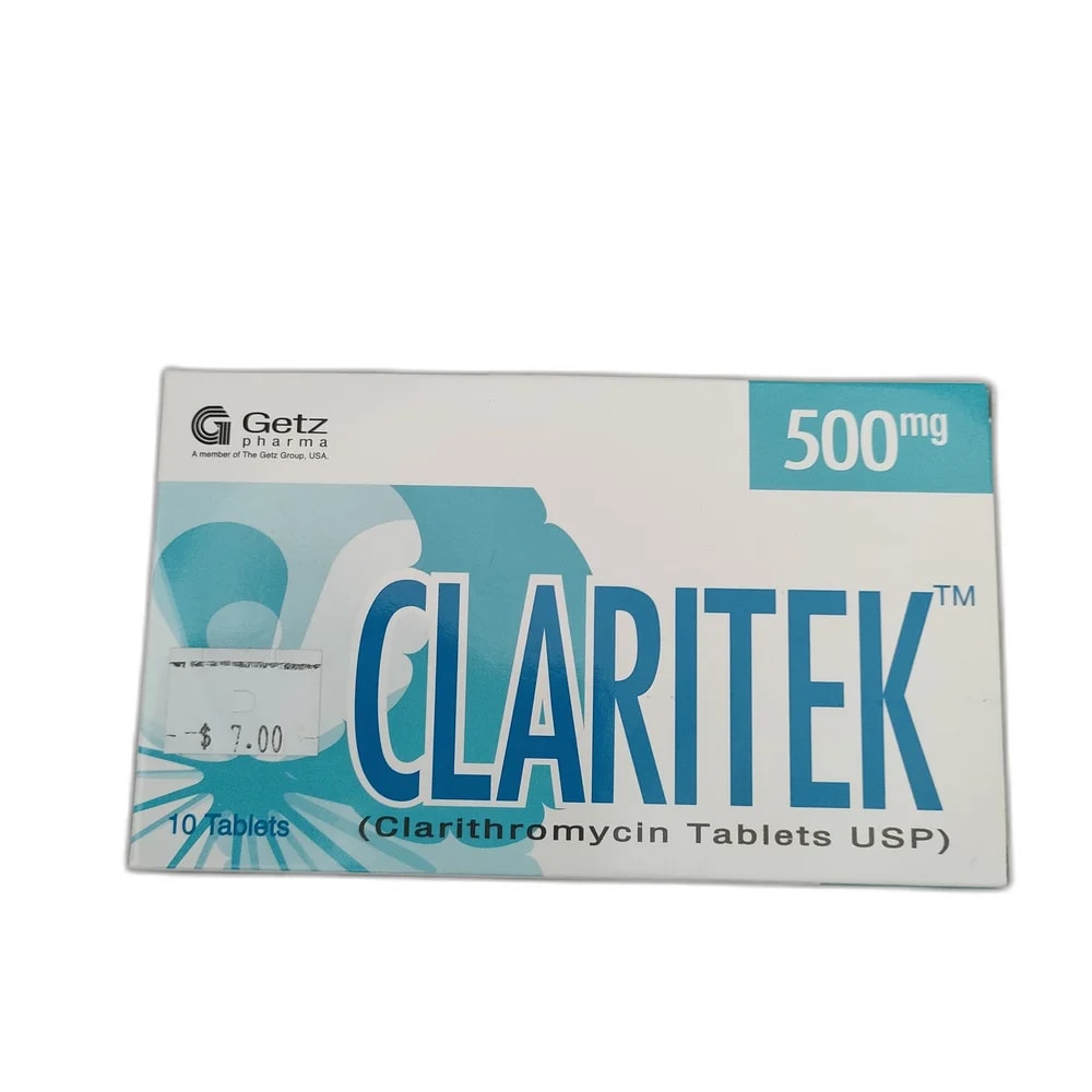 Claritek 500 mg 500 mg - SUKHA PHARMACY