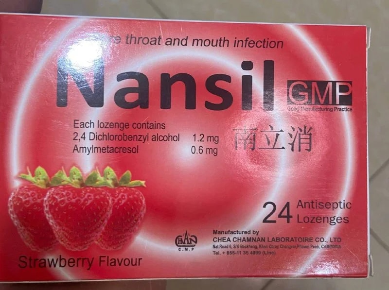Nansil 1.2mg + 0.6mg -  ឱសថស្ថាន សិរីសួស្ដី105K