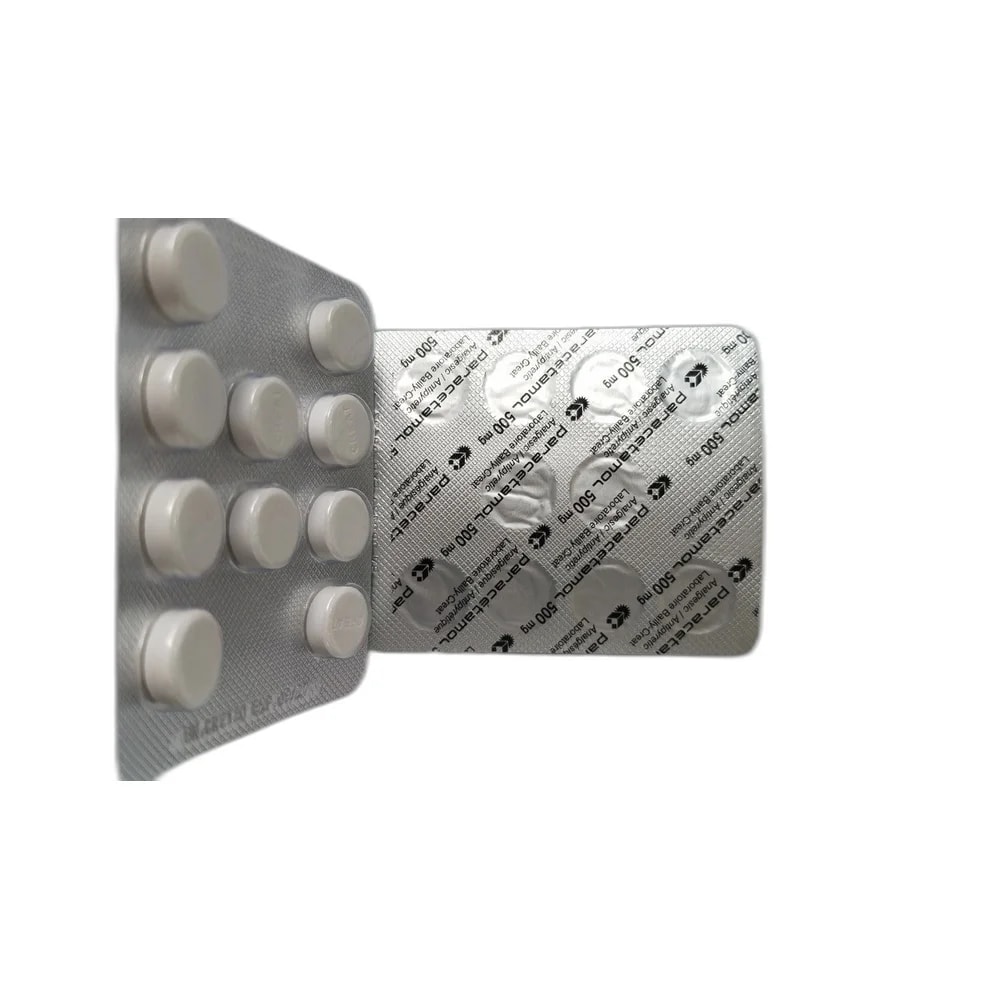 Paracetamol 500 mg - ឱសថស្ថាន សុខលាភ