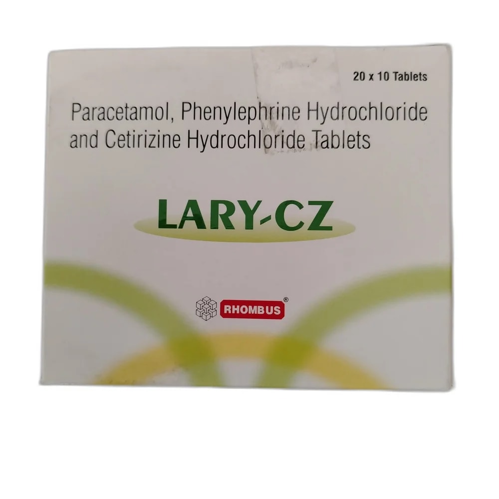 Lary-CZ 500 mg / 5 mg / 5 mg - Oudom Puthik Pharmacy