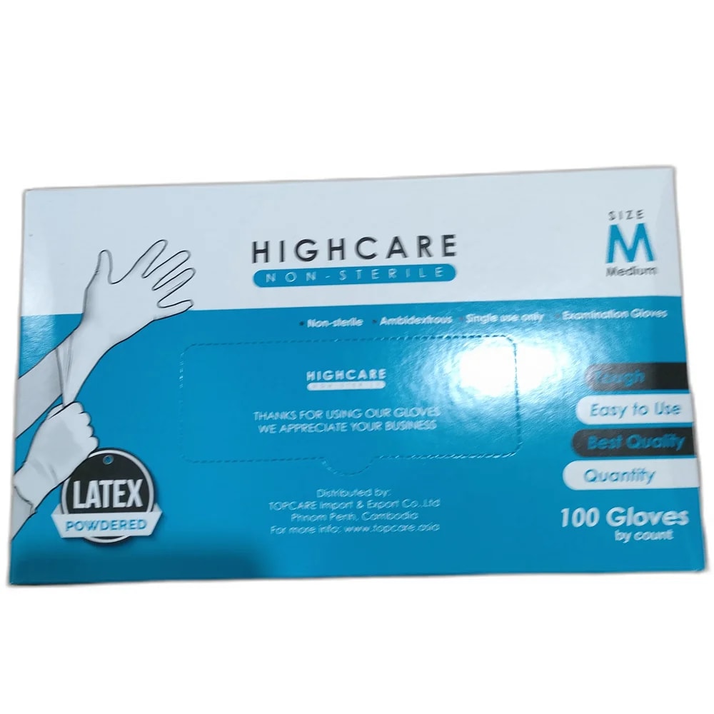 Highcare Non-Sterile Size M - Reachvong Pharmacy