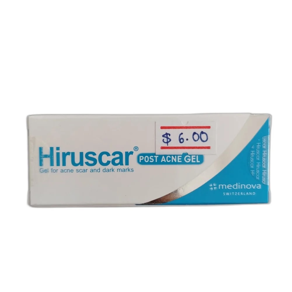 Hiruscar Post Acne Gel - Oudom Puthik Pharmacy