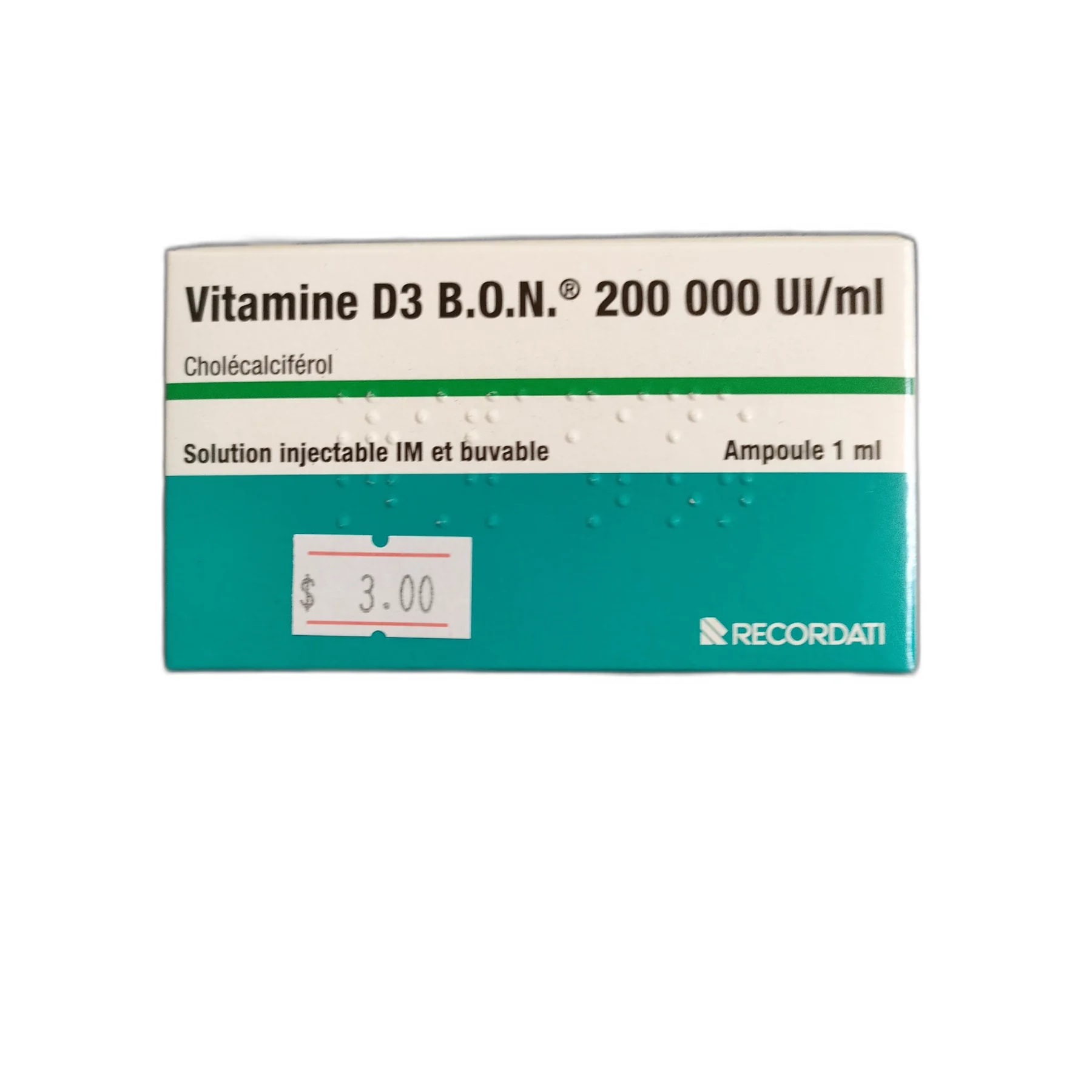 Vitamine D3 B.O.N. 200000 IU/ml - PRONETH PHARMA PHARMACY