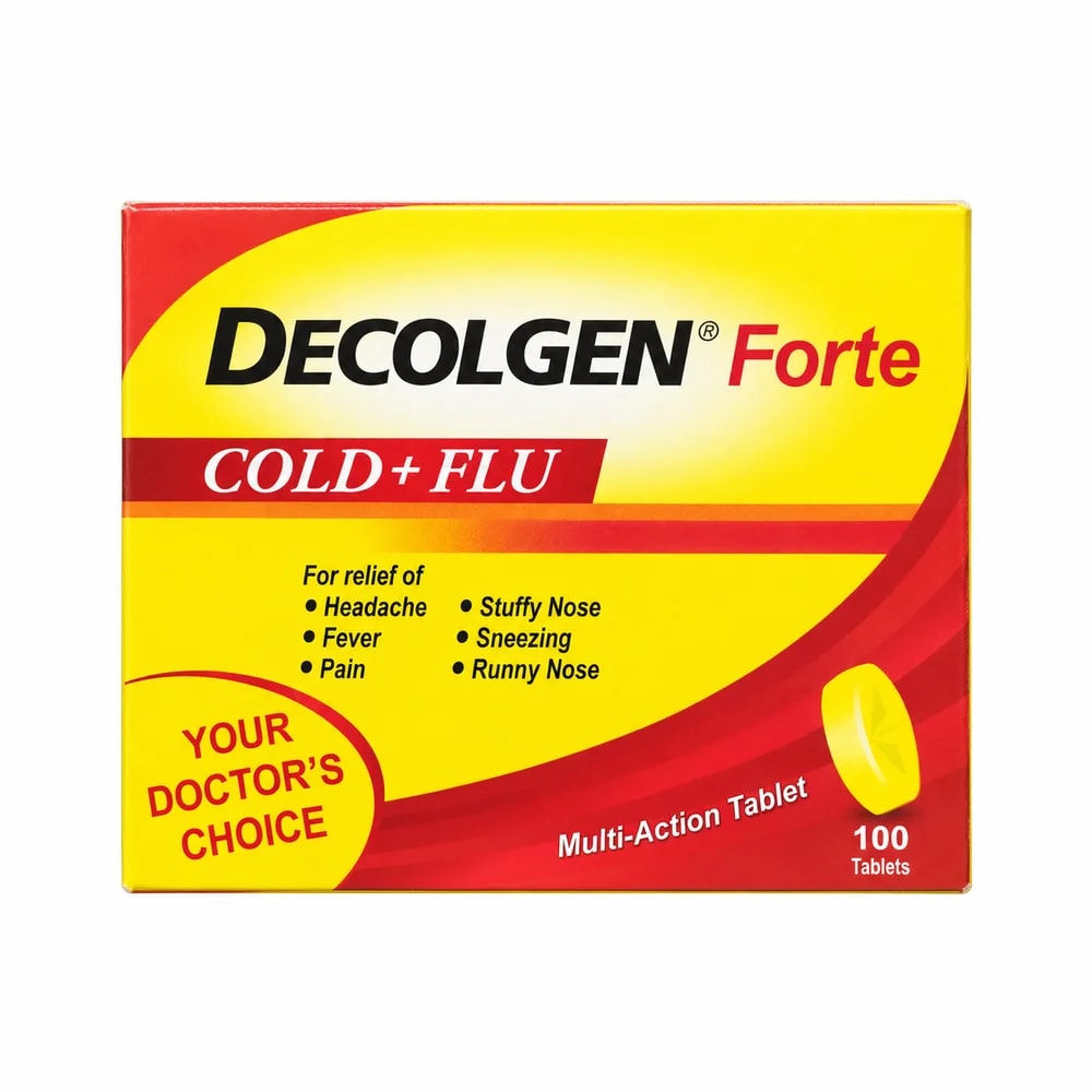 DeColgen Forte 25 mg / 2 mg / 500 mg - Sann Sopheachenda Pharmacy