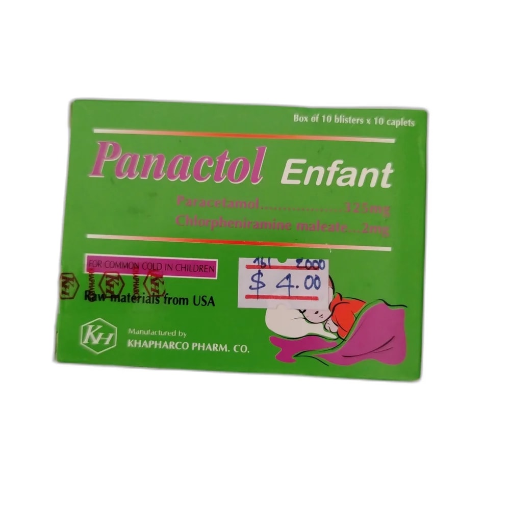 Panactol Enfant 325 mg / 2 mg - Oudom Puthik Pharmacy