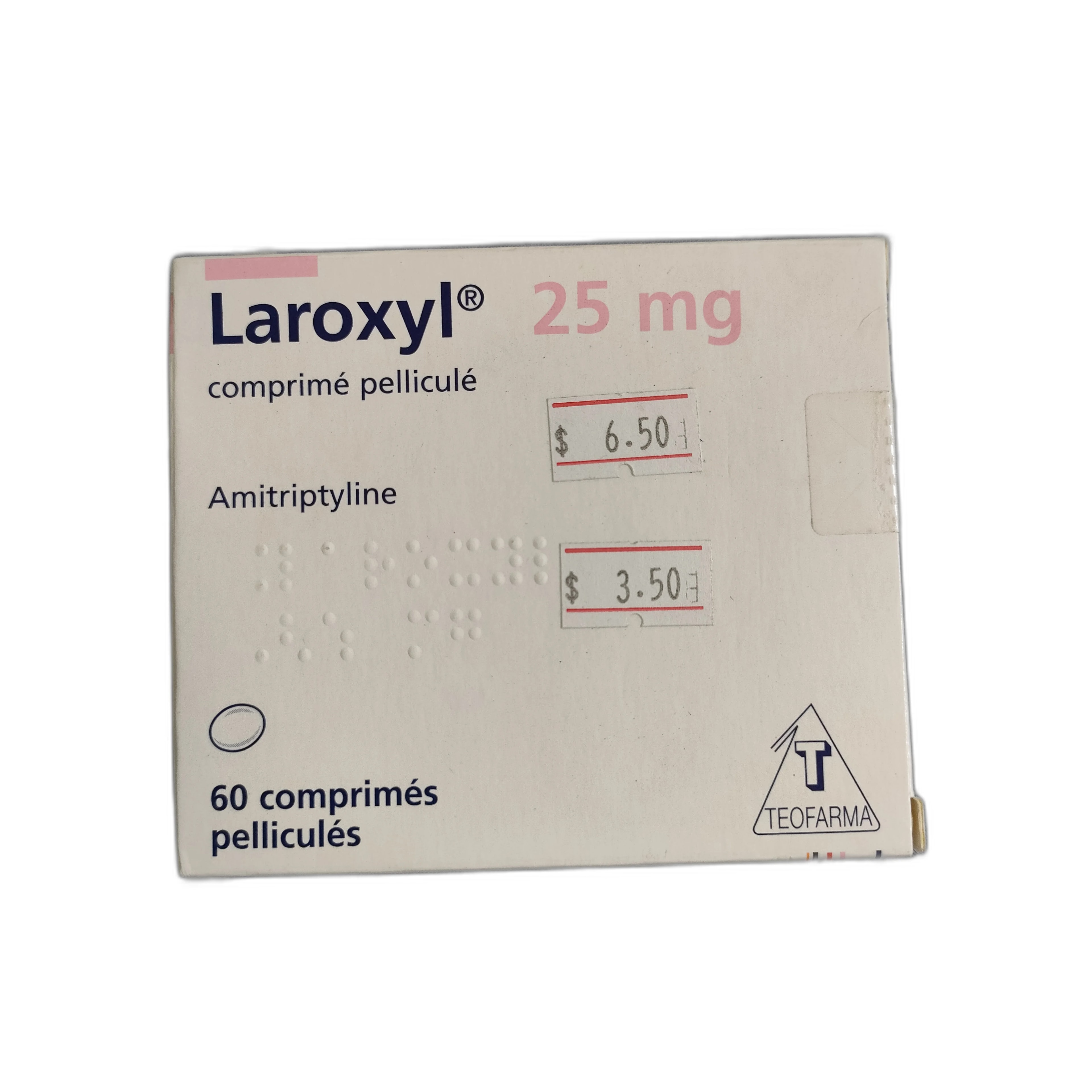 Laroxyl 25 mg 25 mg - PRONETH PHARMA PHARMACY