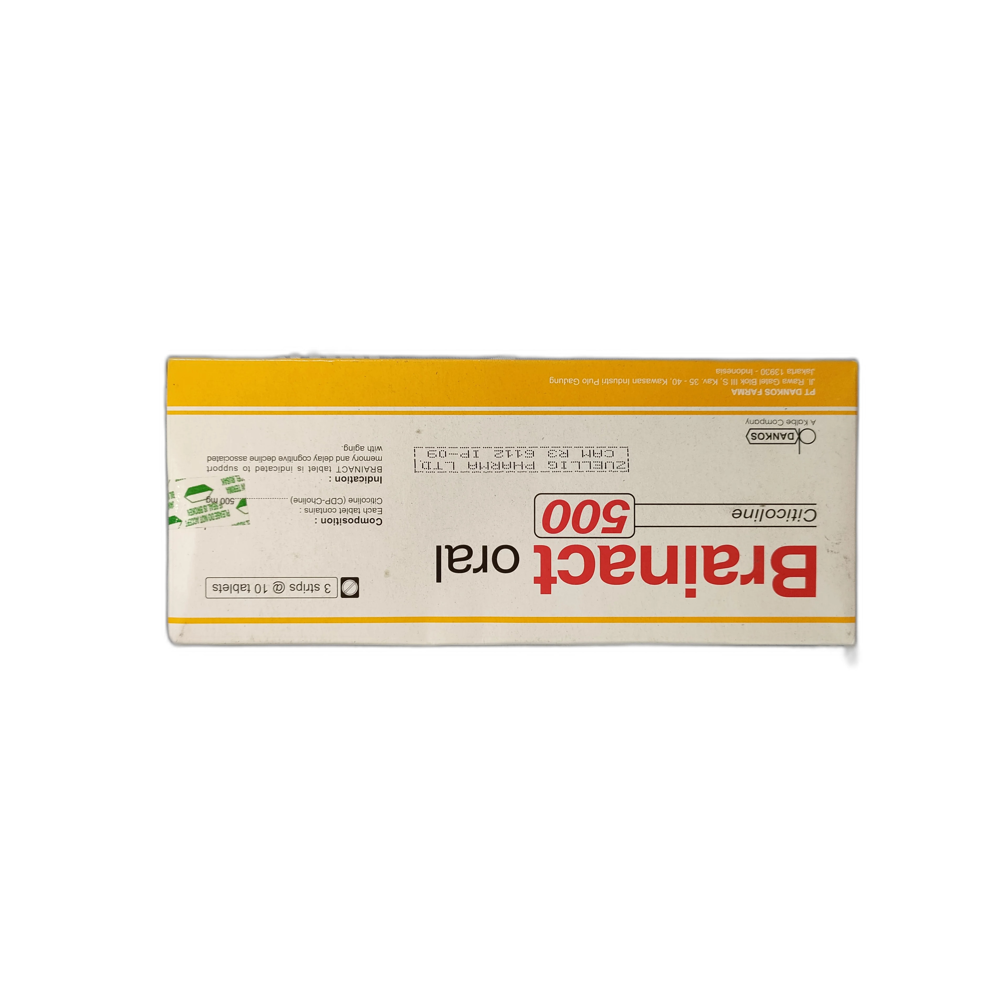 Brainact oral 500 500 mg - PRONETH PHARMA PHARMACY