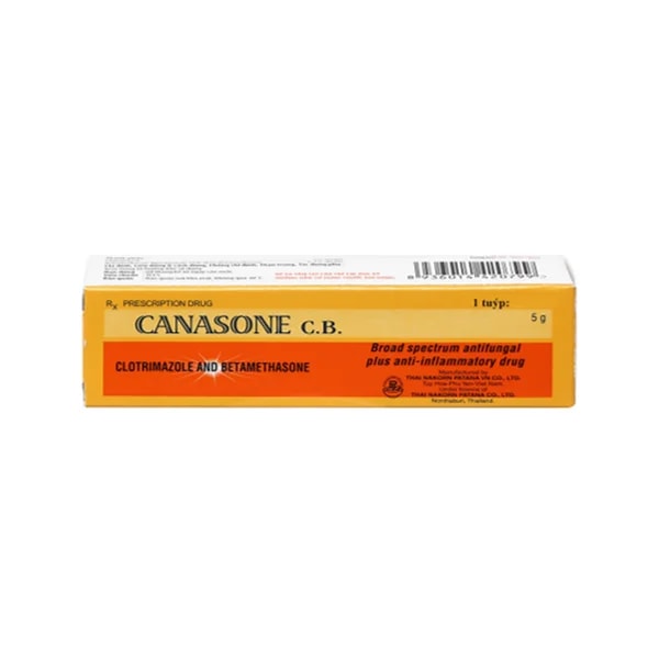 Canasone C.B. Clotrimazole 1% w/w + betamethasone 0.1% w/w cream - Reachiny Pharmacy