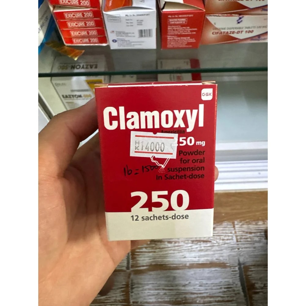 Clamoxyl 250 mg - Kim Yi