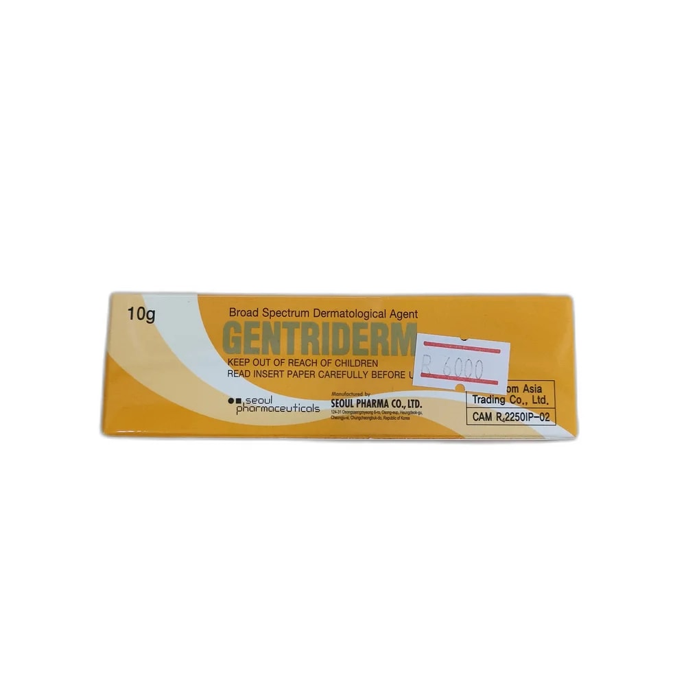 Gentriderm 0.064% / 0.1% / 1% - Depot de Pharmacie B Rotha