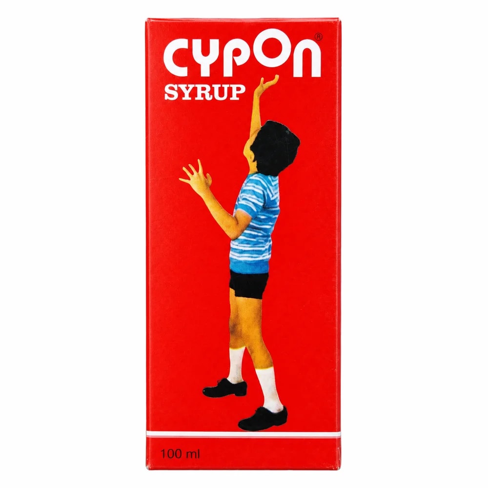 Cypon Cyproheptadine hydrochloride 2 mg + tricholine citrate 275 mg + sorbitol 2 g per 5 mL - Reachiny Pharmacy