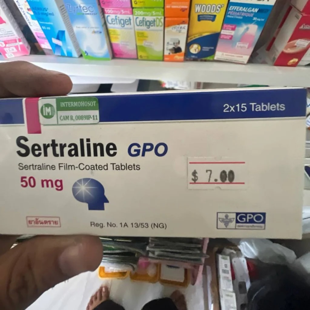 Sertraline GPO 50mg 50mg - SETHIKA CARE Pharmacy