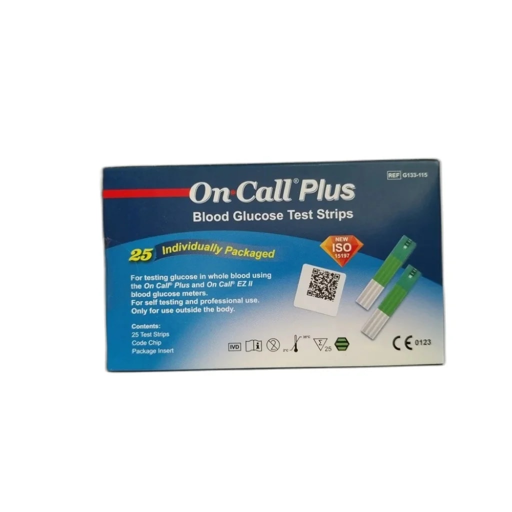 OneCall Plus Blood glucose test strips - ឱសថស្ថាន សុខលាភ